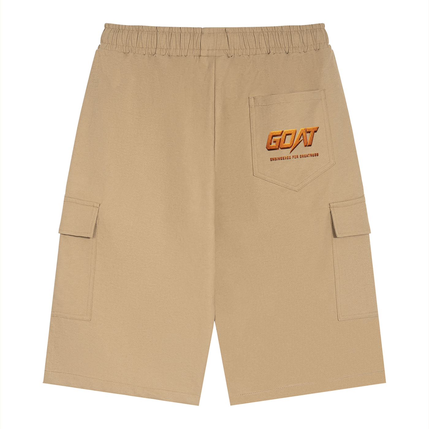 GOAT SOCIETY Unisex Drawstring Cargo Shorts