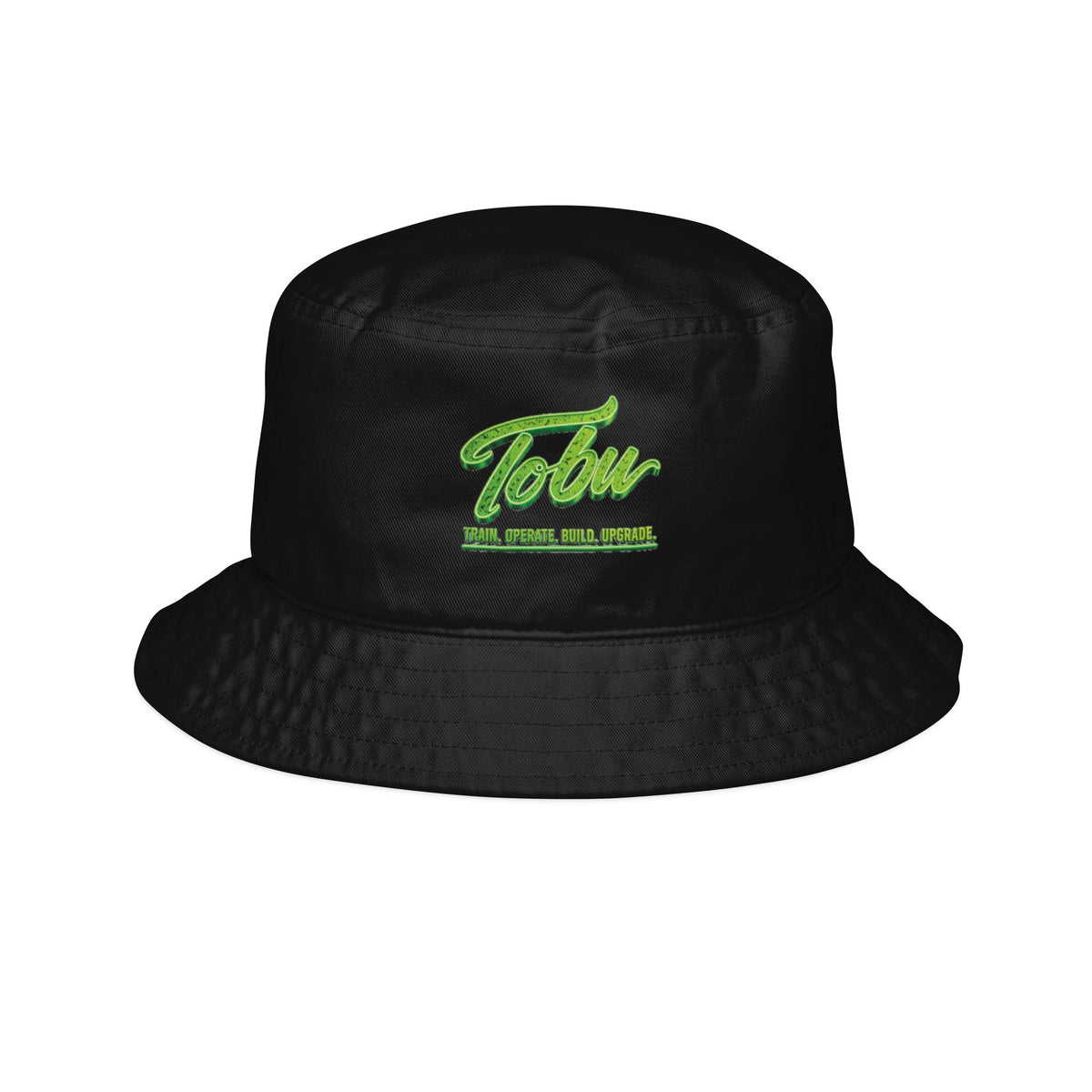 TOBU EVERYDAY HUSTLE COTTON TWILL BUCKET HAT | UNISEX PREMIUM STREETWEAR HAT