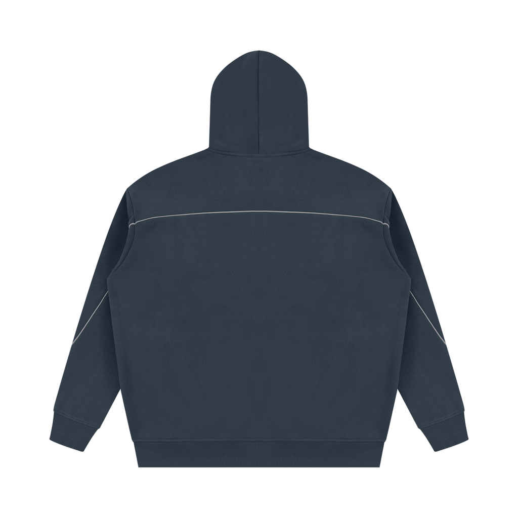 ADDICTED 2 RESULTS 345 GSM OVERSIZED PIPING FLEECE HOODIE | UNISEX PREMIUM LIFESTYLE CLOTHING