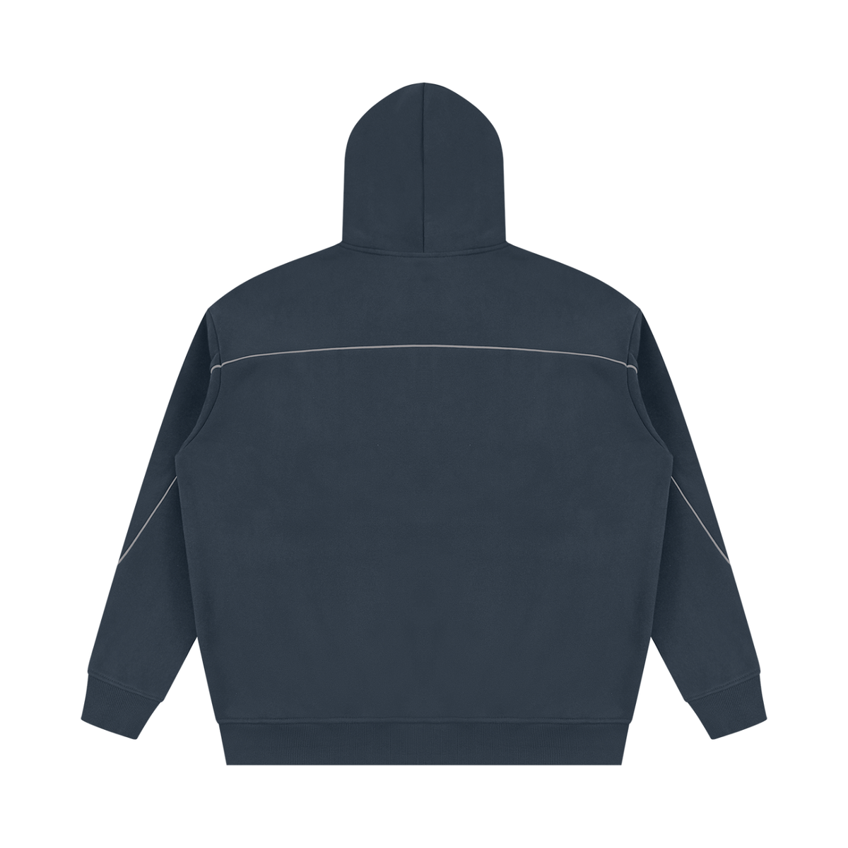 ADDICTED 2 RESULTS 345 GSM OVERSIZED PIPING FLEECE HOODIE | UNISEX PREMIUM LIFESTYLE CLOTHING