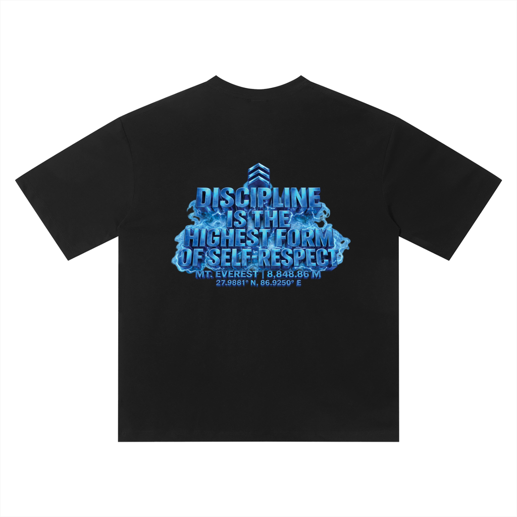 ALL MONEY IS LEGAL DISCIPLINE IS THE HIGHEST FORM OF ELEVATION UNISEX QUICK-DRY T-SHIRT | 150 GSM PREMIUM LIFESTYLE TEE