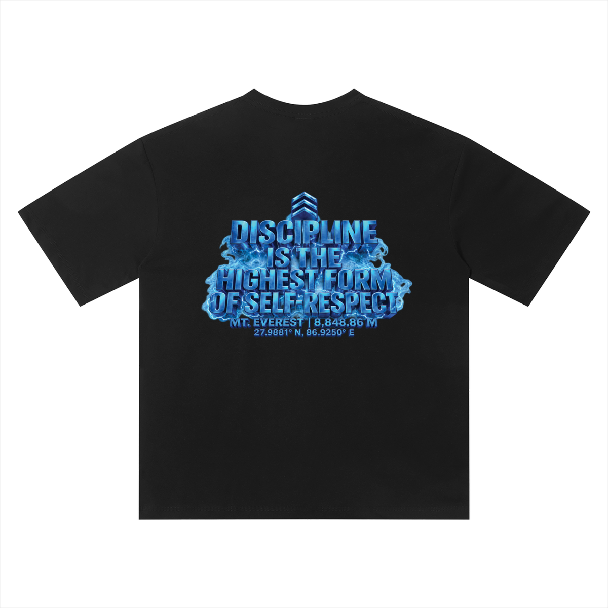 ALL MONEY IS LEGAL DISCIPLINE IS THE HIGHEST FORM OF ELEVATION UNISEX QUICK-DRY T-SHIRT | 150 GSM PREMIUM LIFESTYLE TEE