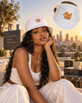 ALL MONEY IS LEGAL EVERYDAY HUSTLE Embroidered Monogram Bucket Hat