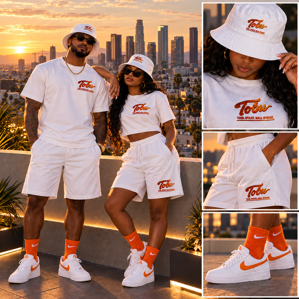 TOBU NO PLAN B RETRO BUCKET HAT | PREMIUM COTTON TWILL LIFESTYLE HAT