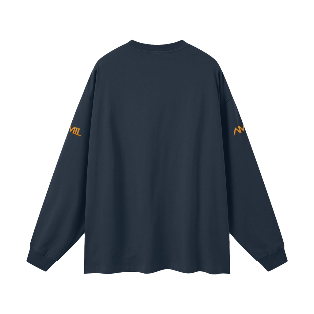 ADDICTED 2 RESULTS 305 GSM OVERSIZED LONG SLEEVE T-SHIRT | UNISEX HEAVYWEIGHT COTTON LIFESTYLE TEE