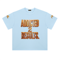 ADDICTED 2 RESULTS 300 GSM HEAVYWEIGHT COTTON T-SHIRT | UNISEX OVERSIZED PREMIUM LIFESTYLE TEE
