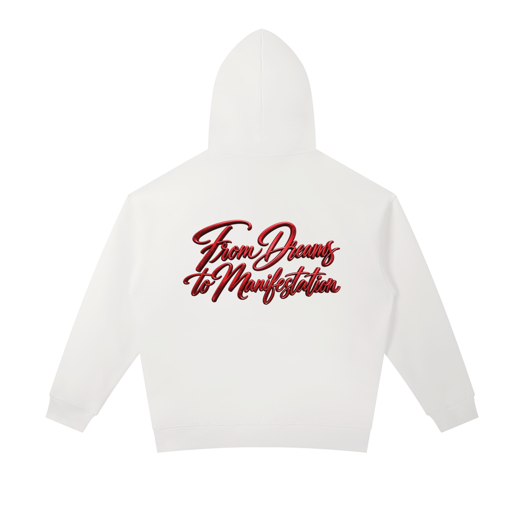 RAG TO RICHES — DREAMS TO MANIFESTATION Heavyweight Oversized Hoodie | 400 GSM