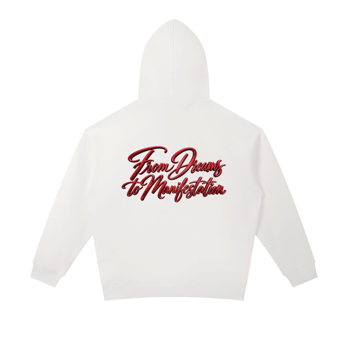 RAG TO RICHES — DREAMS TO MANIFESTATION Heavyweight Oversized Hoodie | 400 GSM