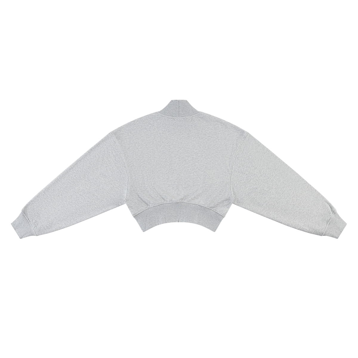 ADDICTED 2 RESULTS 280 GSM WOMEN’S CROPPED MOCK NECK SWEATSHIRT | PREMIUM OVERSIZED LIFESTYLE WEAR