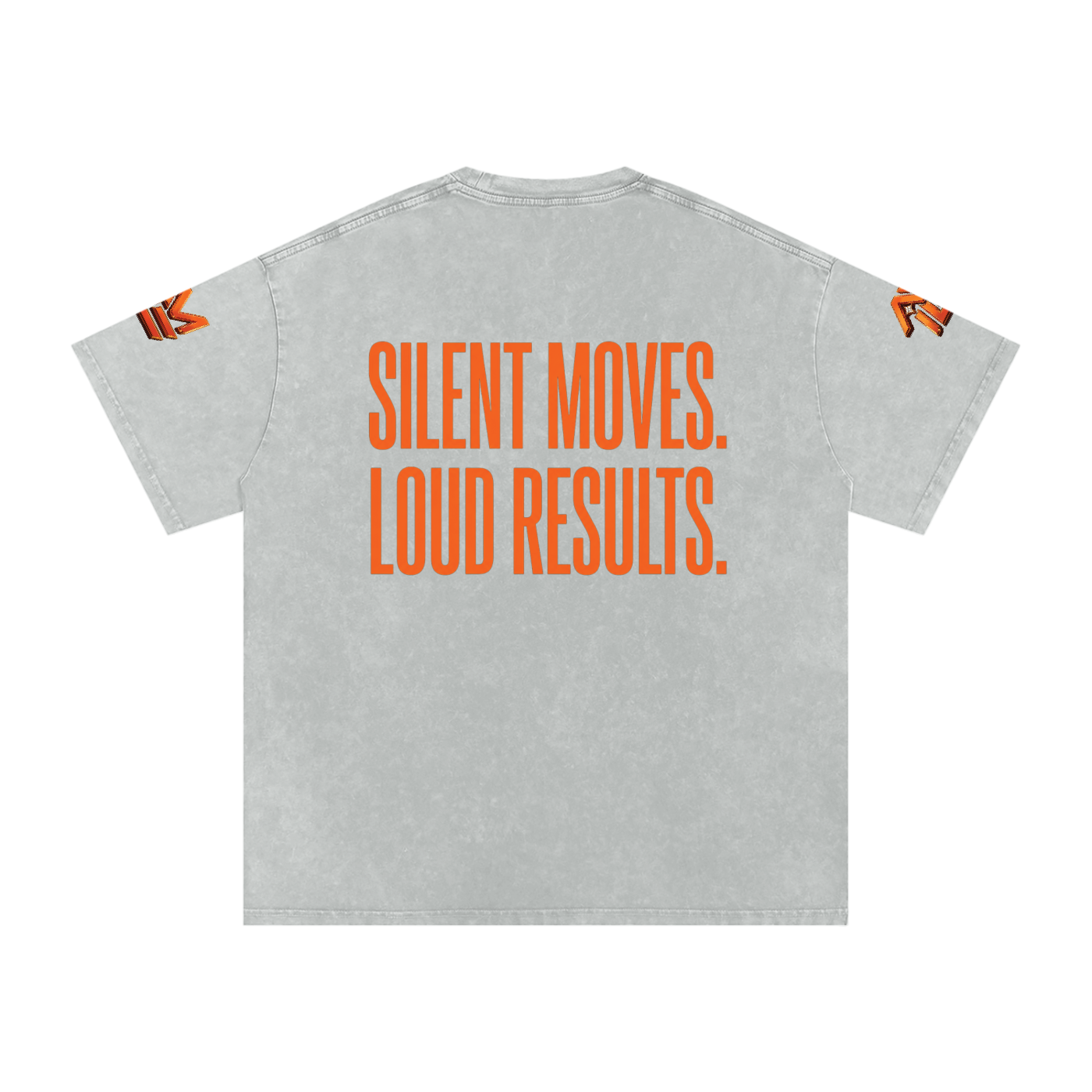 BUILD A LEGACY Snow Washed Oversized Cotton T-Shirt