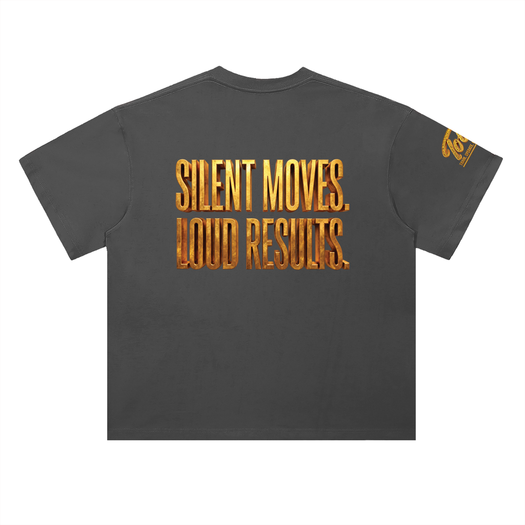 TOBU SILENT MOVES LOUD RESULTS Heavyweight T-Shirt
