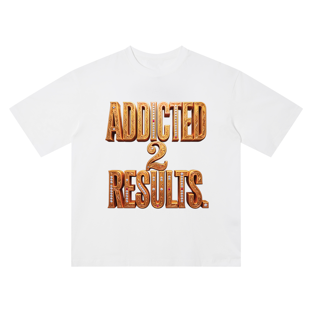 ADDICTED 2 RESULTS UNISEX SORONA QUICK-DRY T-SHIRT | 150 GSM LIGHTWEIGHT DROP SHOULDER TEE