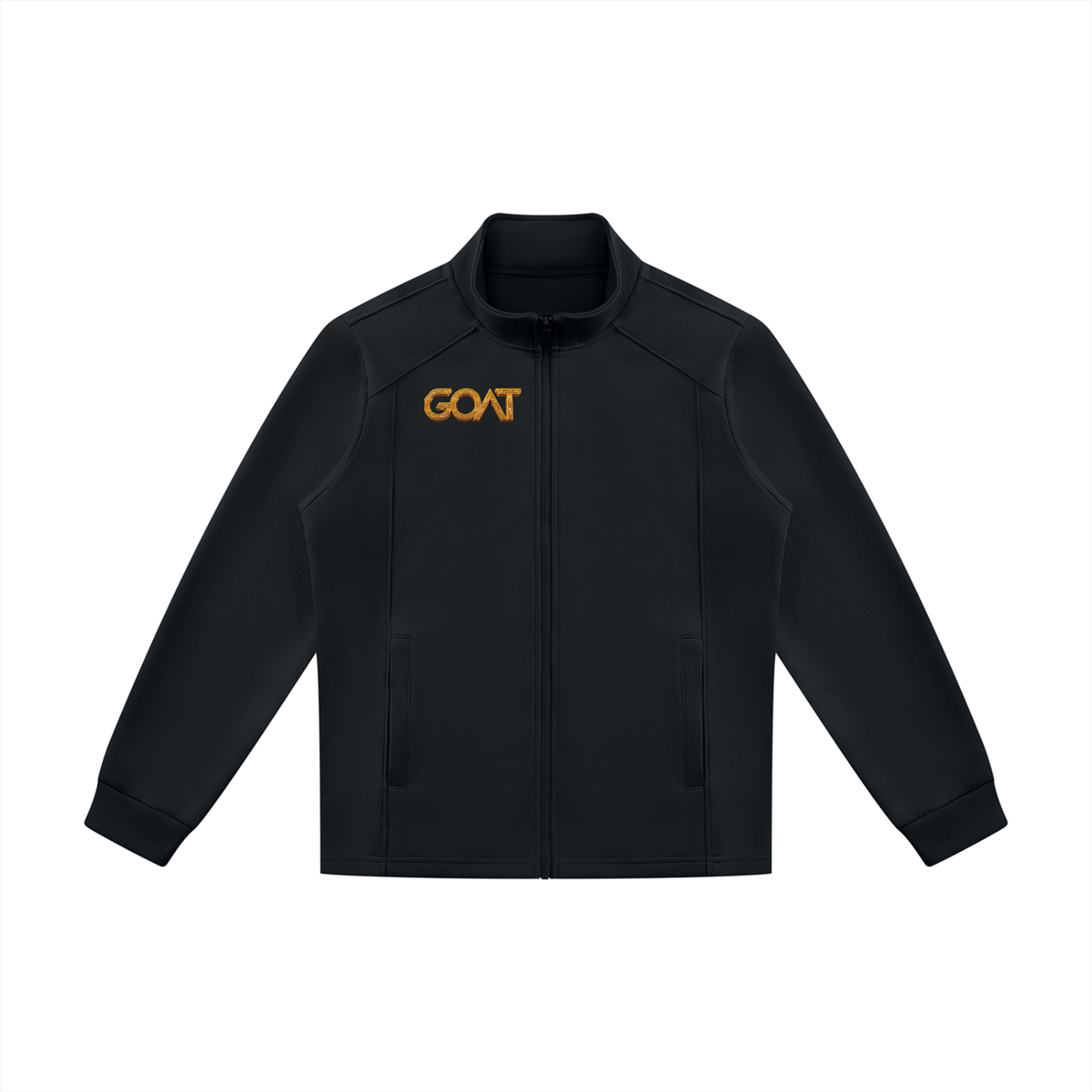 GOAT SOCIETY Self Made Unisex Stand Collar Track Jacket