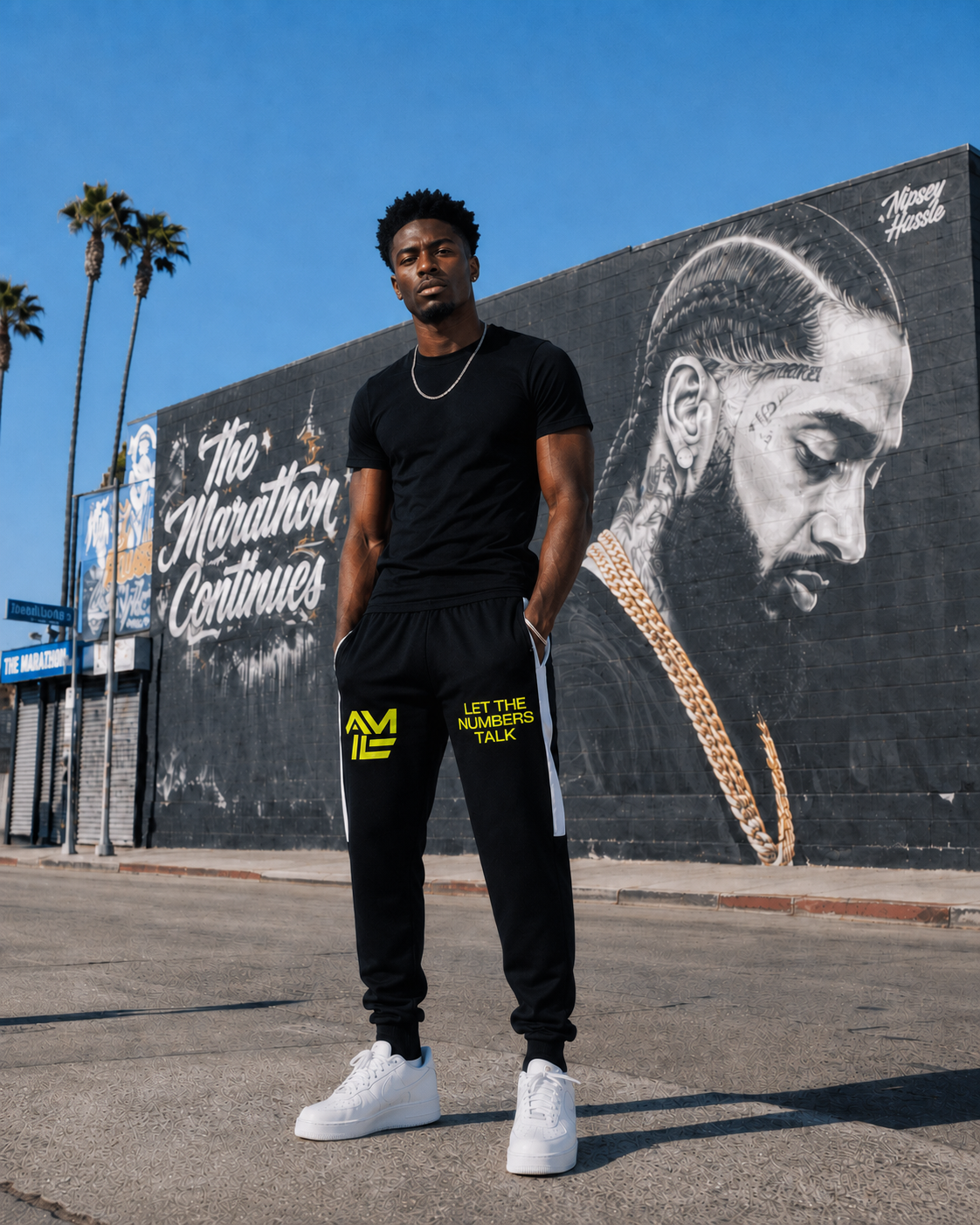 OWNERSHIP IS THE CULTURE 150 GSM SIDE-TAPE PERFORMANCE PANTS