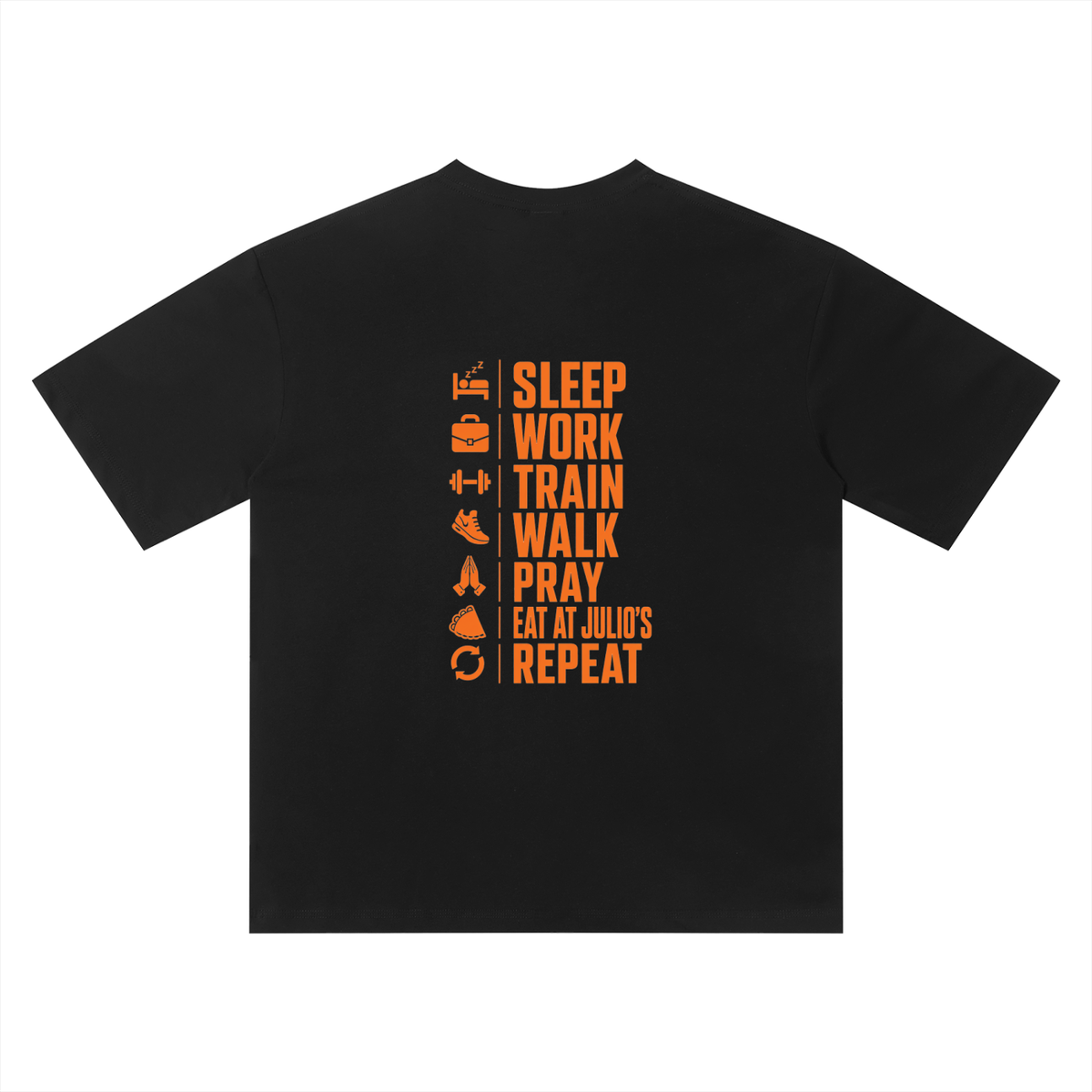 JULIO’S PEOPLES CHAMP 150 GSM QUICK-DRY T-SHIRT | UNISEX LIFESTYLE TEE