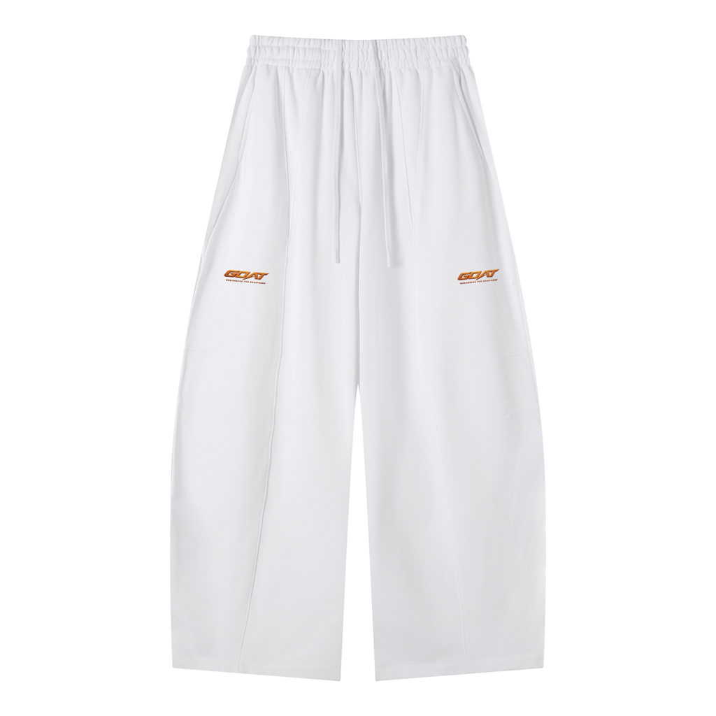 GOAT SOCIETY Everyday Hustle 390 GSM Heavyweight Wide-Leg Panel Sweatpants