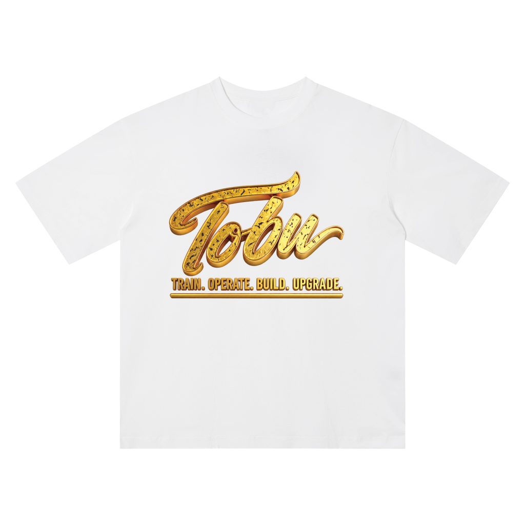 TOBU SILENT MOVES LOUD RESULTS QUICK DRY SMART T-SHIRT | UNISEX 150 GSM LIGHTWEIGHT TEE