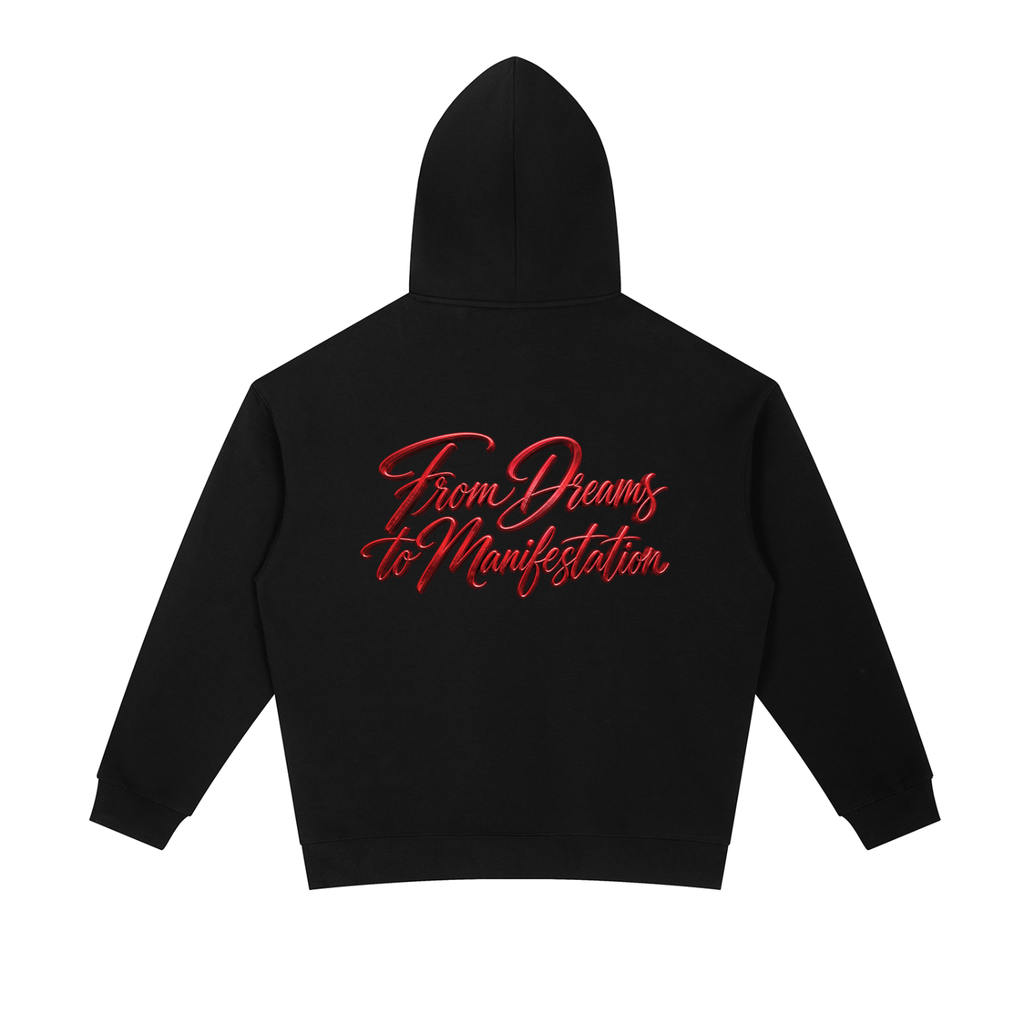 RAG TO RICHES — DREAMS TO MANIFESTATION Heavyweight Oversized Hoodie | 400 GSM
