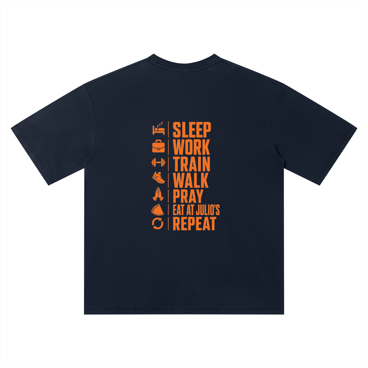 JULIO’S PEOPLES CHAMP 150 GSM QUICK-DRY T-SHIRT | UNISEX LIFESTYLE TEE