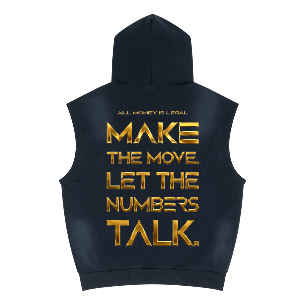 OWNERSHIP IS THE CULTURE 370 GSM VINTAGE WASH SLEEVELESS HOODIE