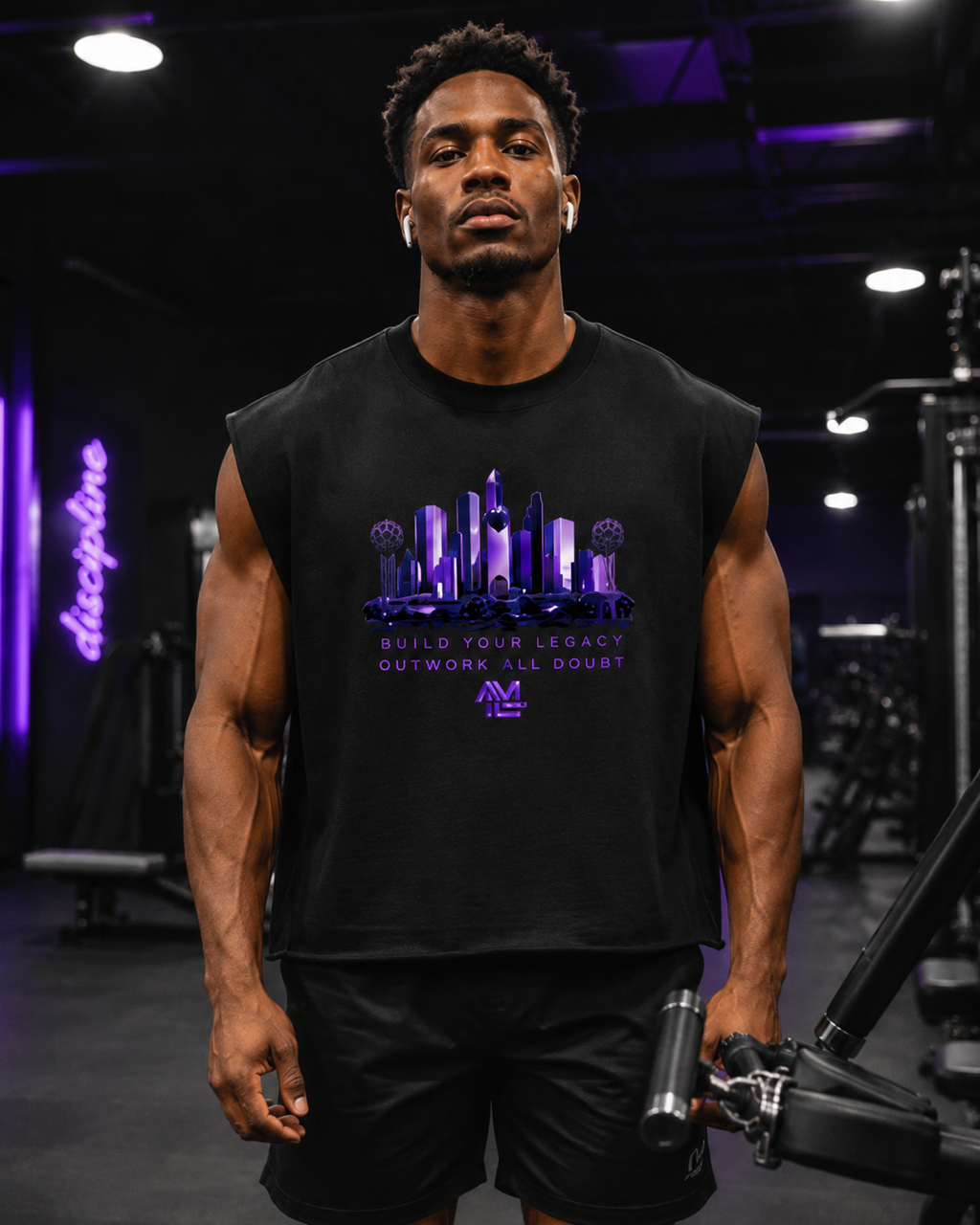 OWNERSHIP IS THE CULTURE — BUILD YOUR LEGACY FRENCH TERRY BOXY TANK TOP