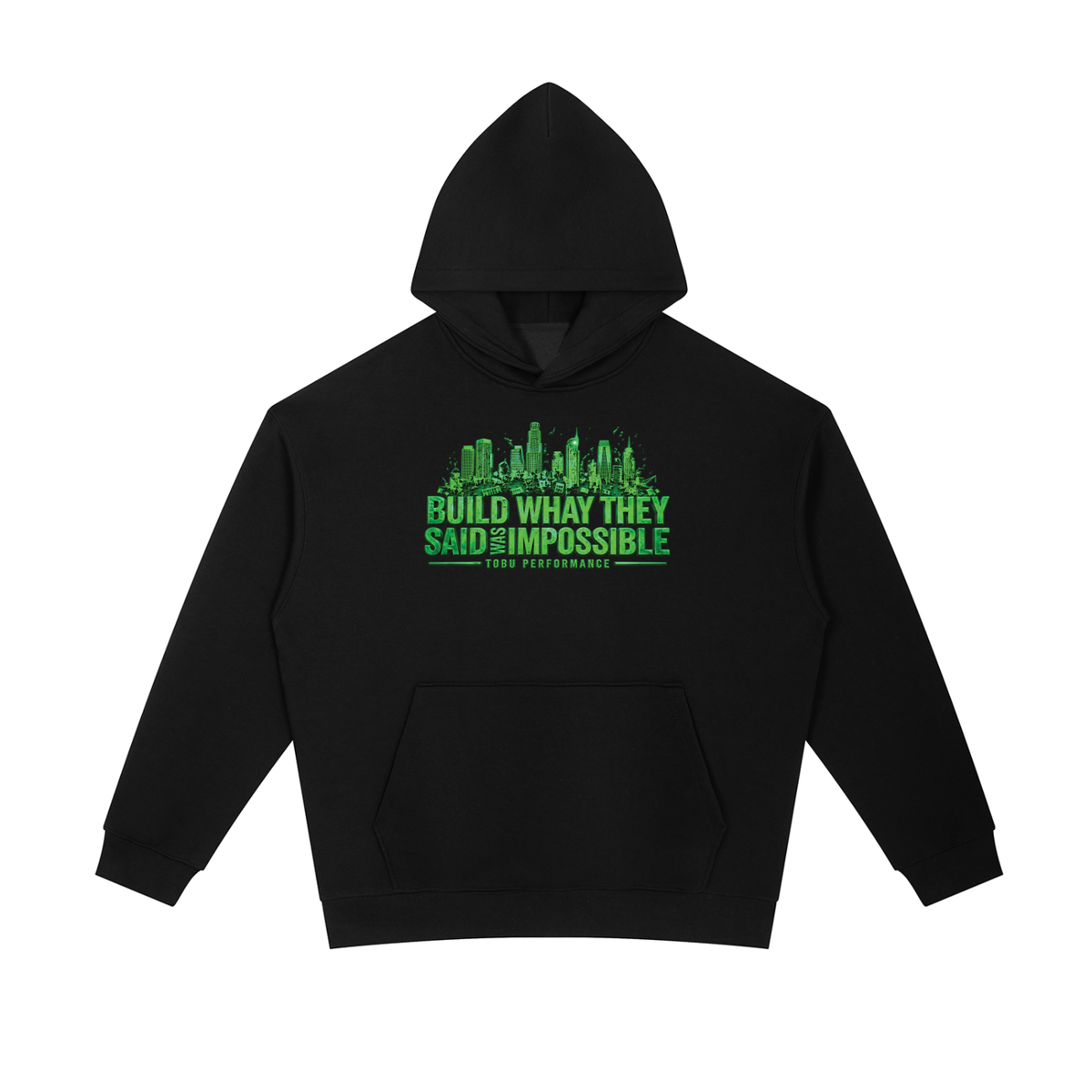 TOBU Do The Impossible Essential Heavyweight Hoodie