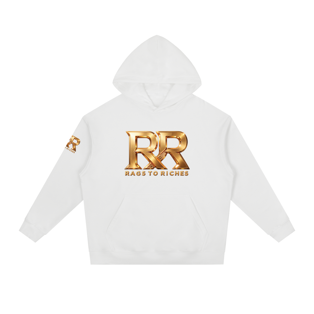 RAGS TO RICHES — DREAMS TO MANIFESTATION Heavyweight Oversized Hoodie | 380 GSM