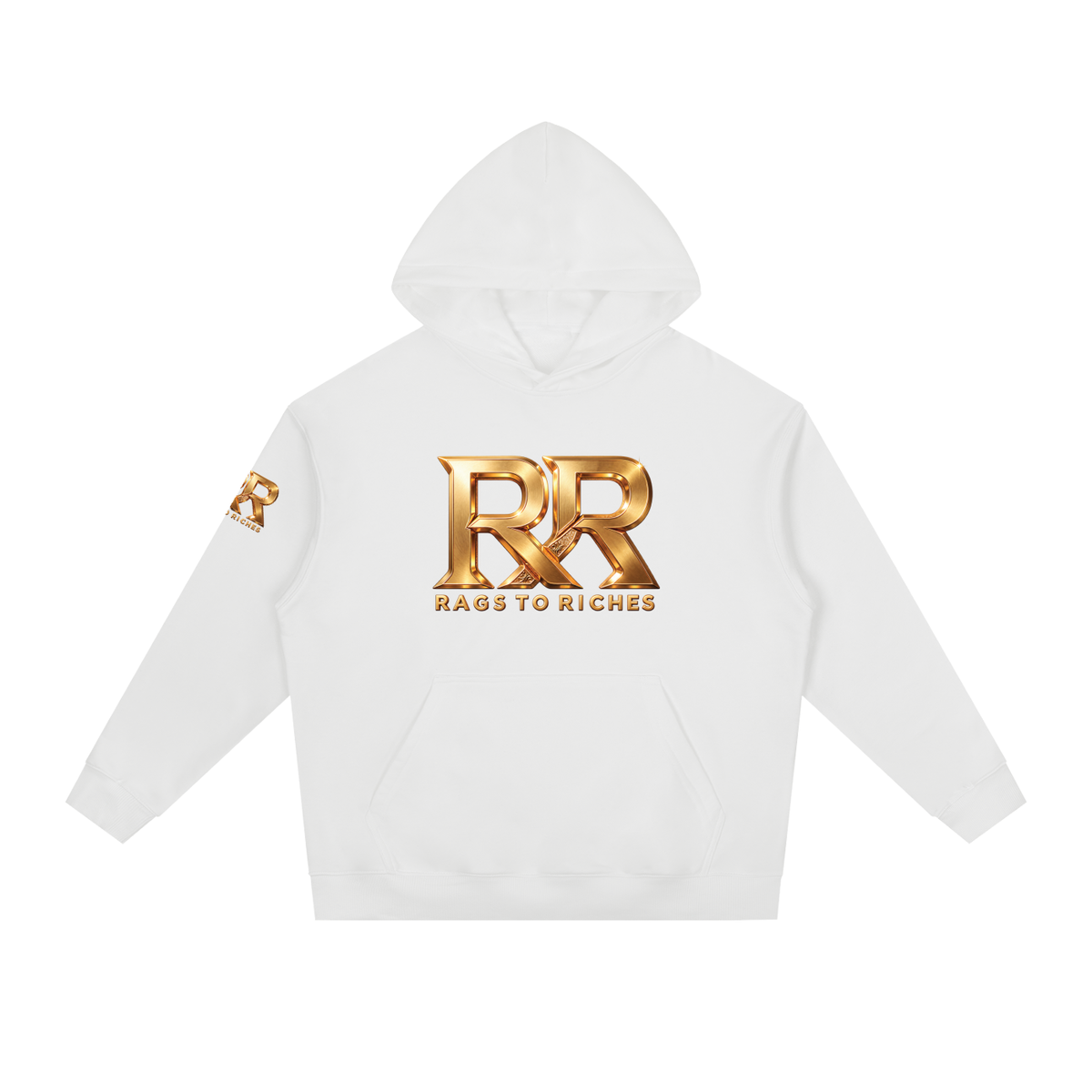 RAGS TO RICHES — DREAMS TO MANIFESTATION Heavyweight Oversized Hoodie | 380 GSM
