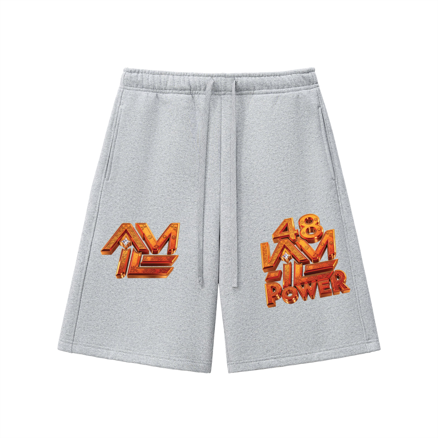 48 LAWS OF POWER | ESSENTIAL 500 GSM HEAVYWEIGHT FLEECE SHORTS