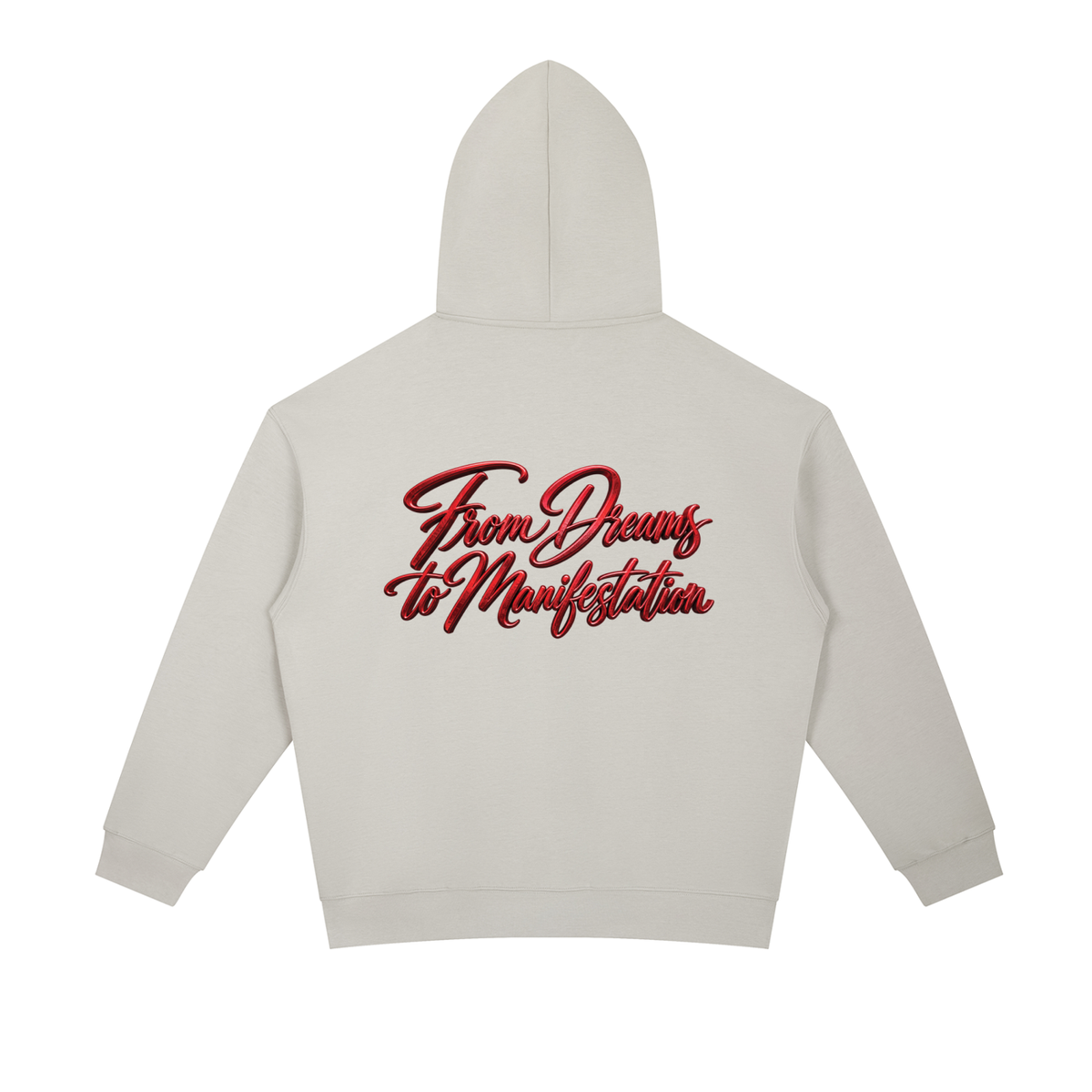 RAG TO RICHES — DREAMS TO MANIFESTATION Heavyweight Oversized Hoodie | 400 GSM