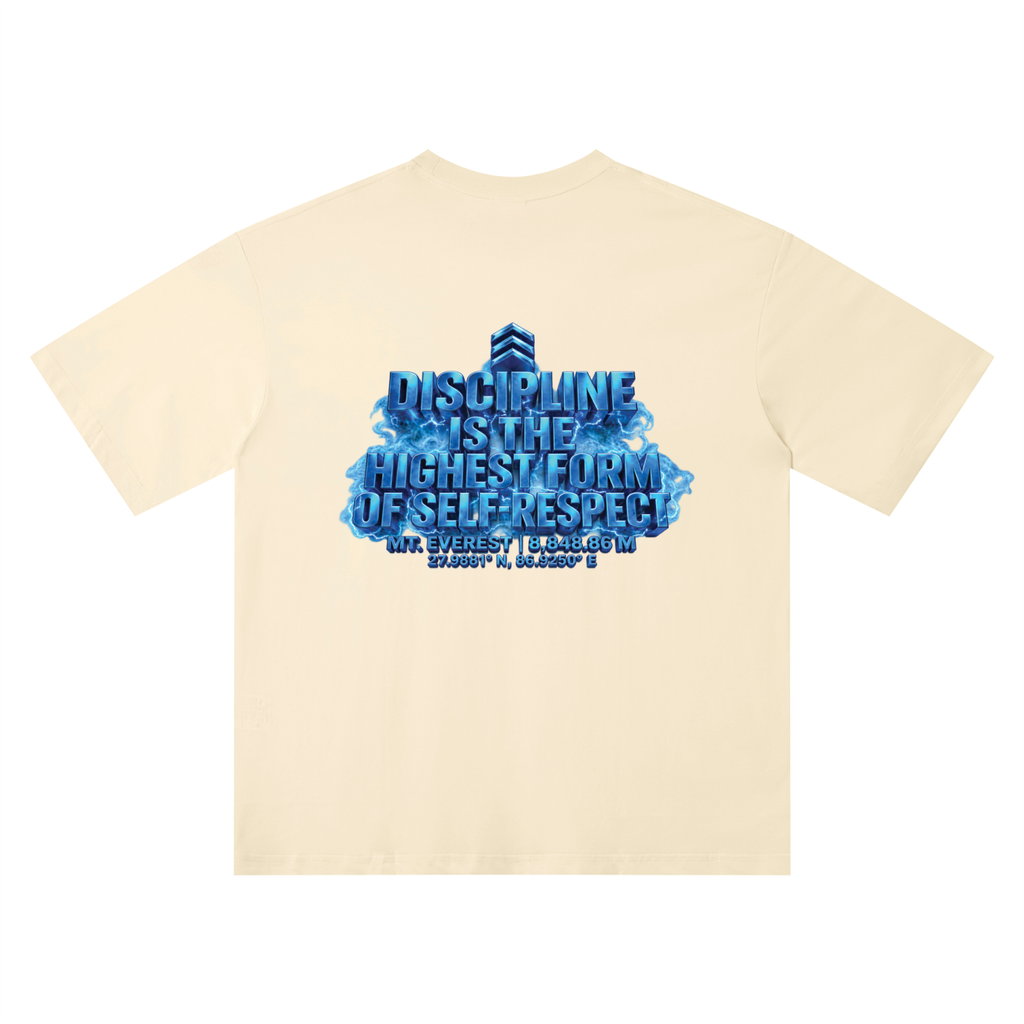 ALL MONEY IS LEGAL DISCIPLINE IS THE HIGHEST FORM OF ELEVATION UNISEX QUICK-DRY T-SHIRT | 150 GSM PREMIUM LIFESTYLE TEE