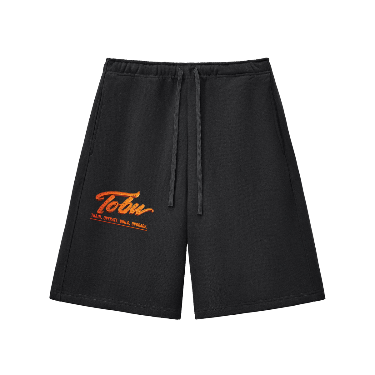 TOBU 500 GSM Unisex Essential Heavyweight Fleece Shorts