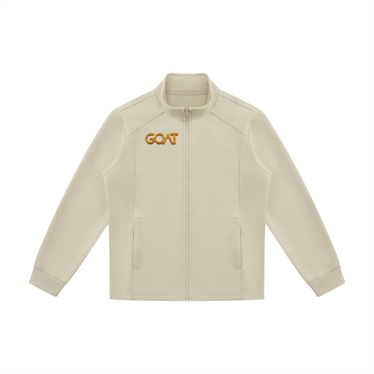 GOAT SOCIETY Self Made Unisex Stand Collar Track Jacket