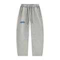 AMIL HEAVY MOTION Vintage Wash Barrel Leg Fleece Pants