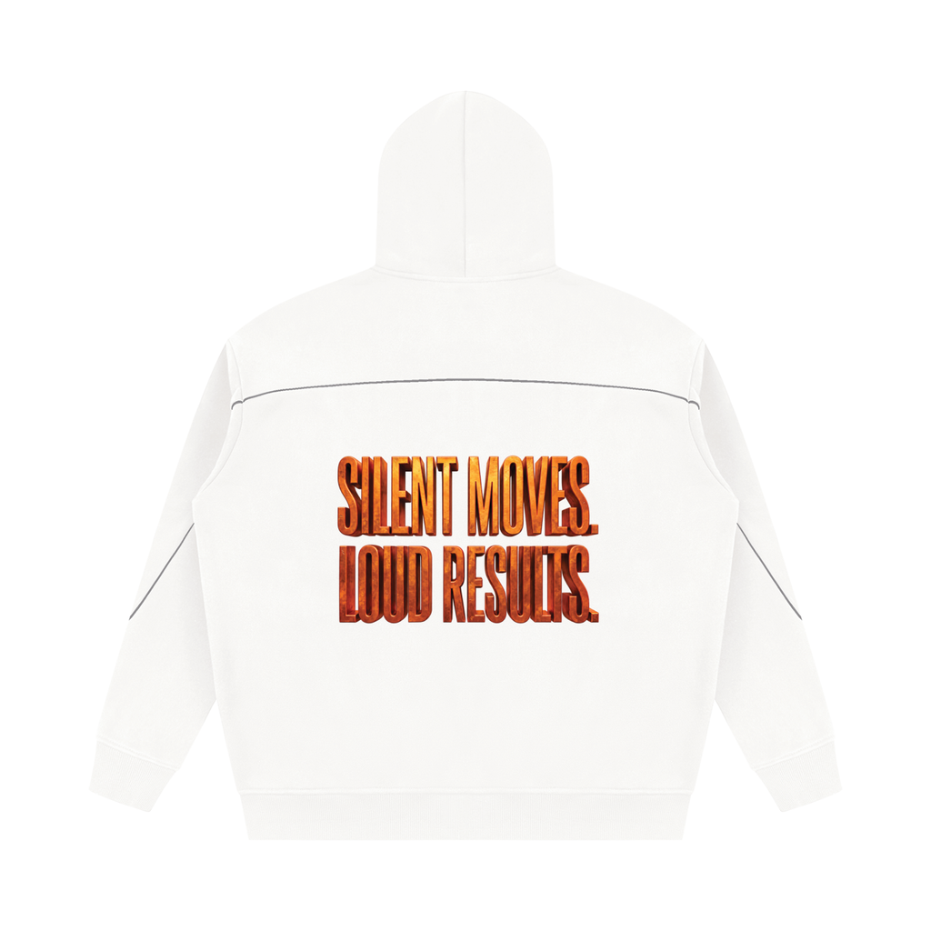 TOBU 345 GSM OVERSIZED PIPING FLEECE HOODIE | UNISEX PREMIUM STREETWEAR