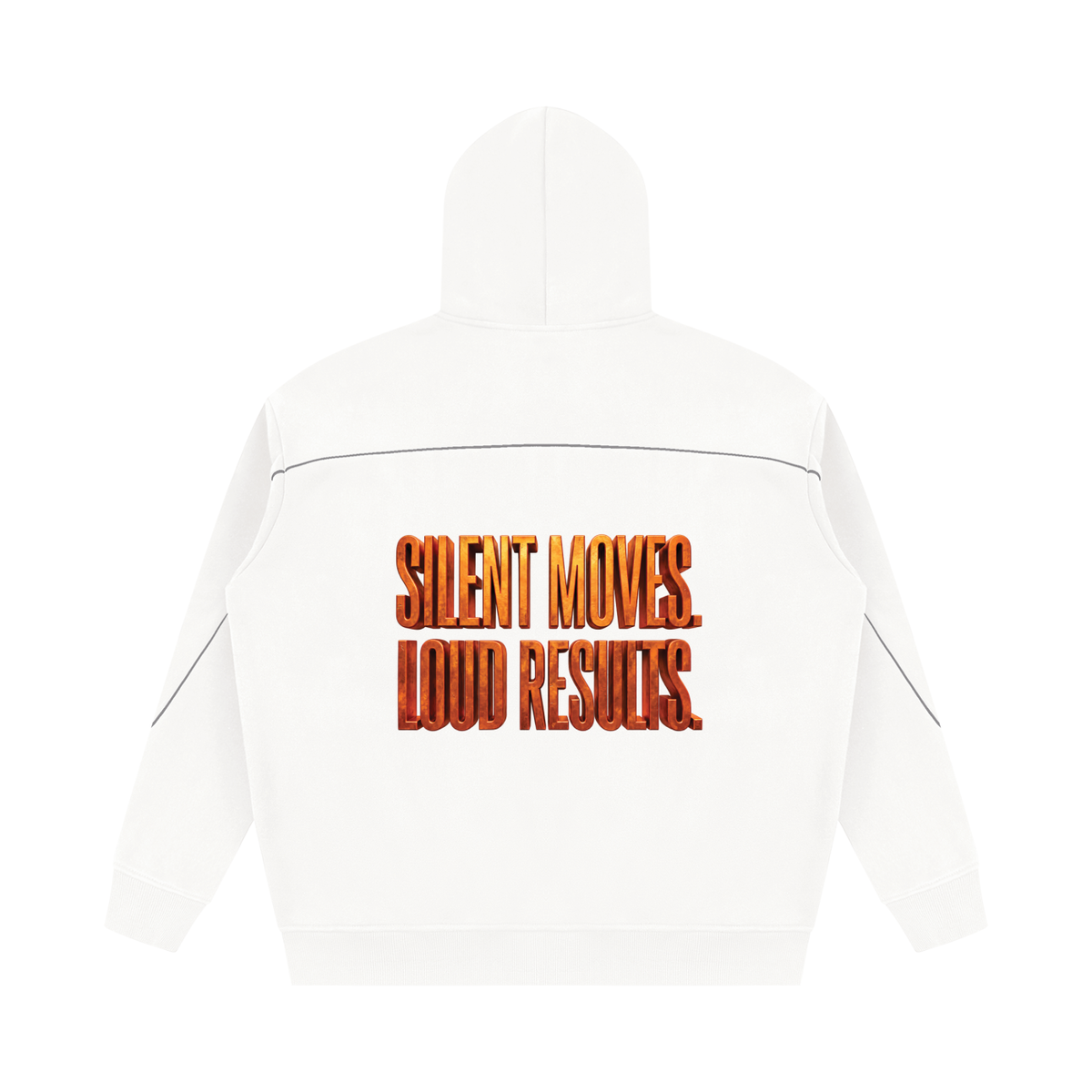 TOBU 345 GSM OVERSIZED PIPING FLEECE HOODIE | UNISEX PREMIUM STREETWEAR