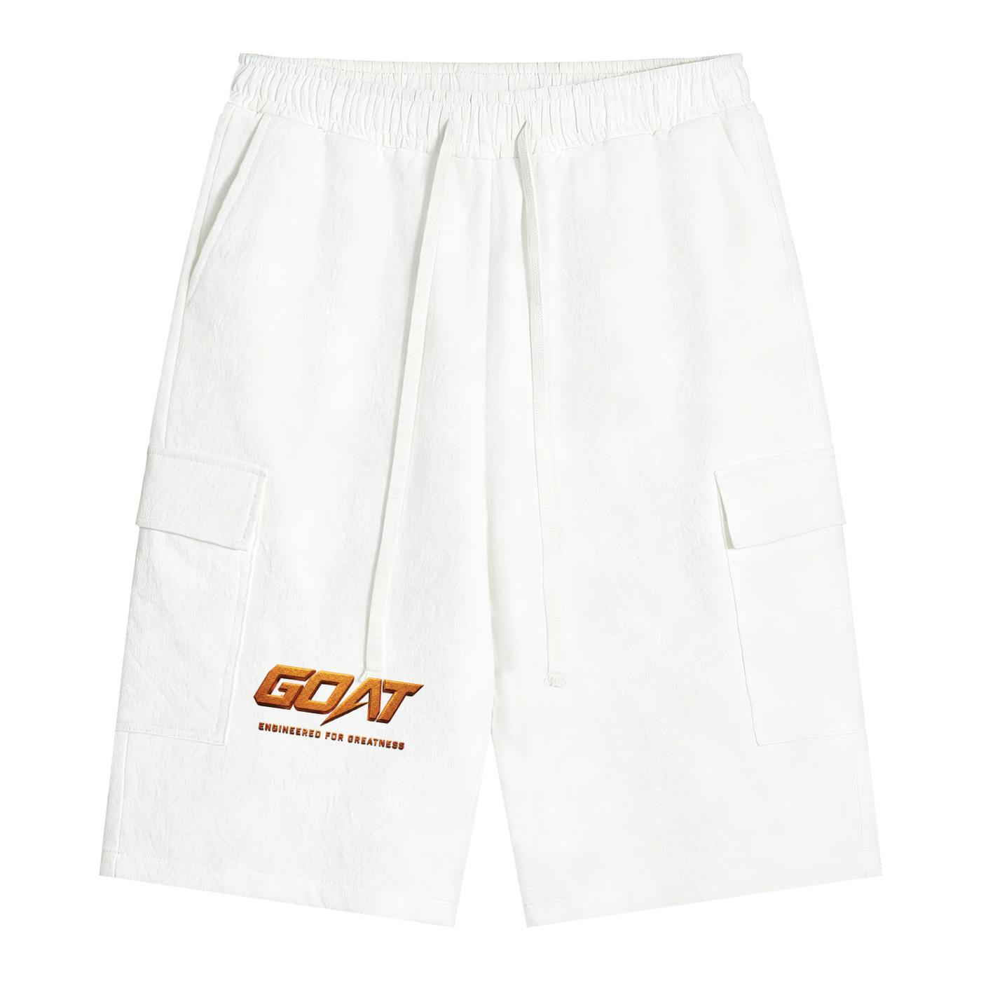 GOAT SOCIETY Unisex Drawstring Cargo Shorts