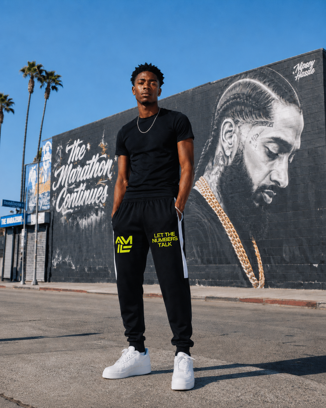 OWNERSHIP IS THE CULTURE 150 GSM SIDE-TAPE PERFORMANCE PANTS