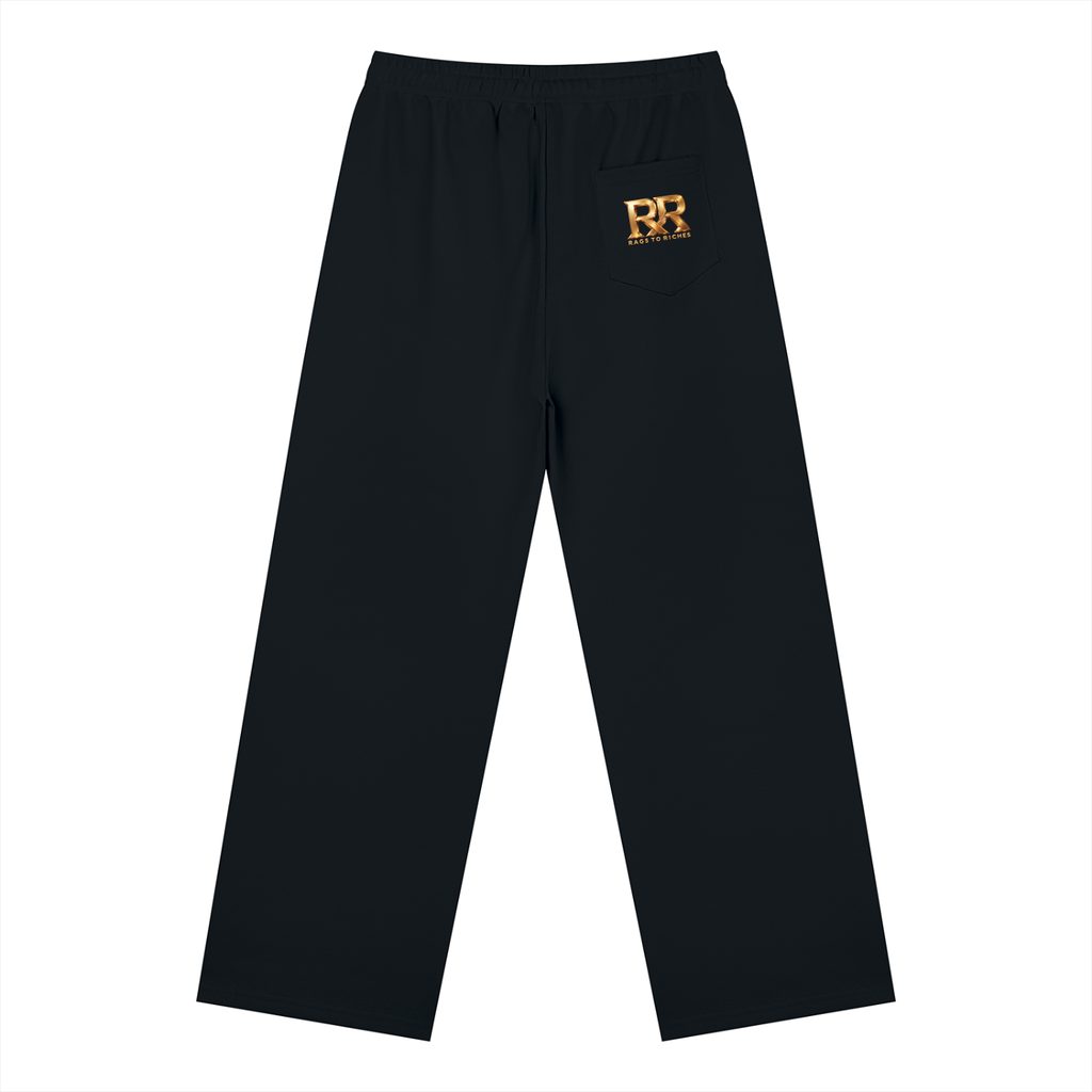 RAGS TO RICHES — DREAMS TO MANIFESTATION Heavyweight Straight Leg Sweatpants | 350 GSM