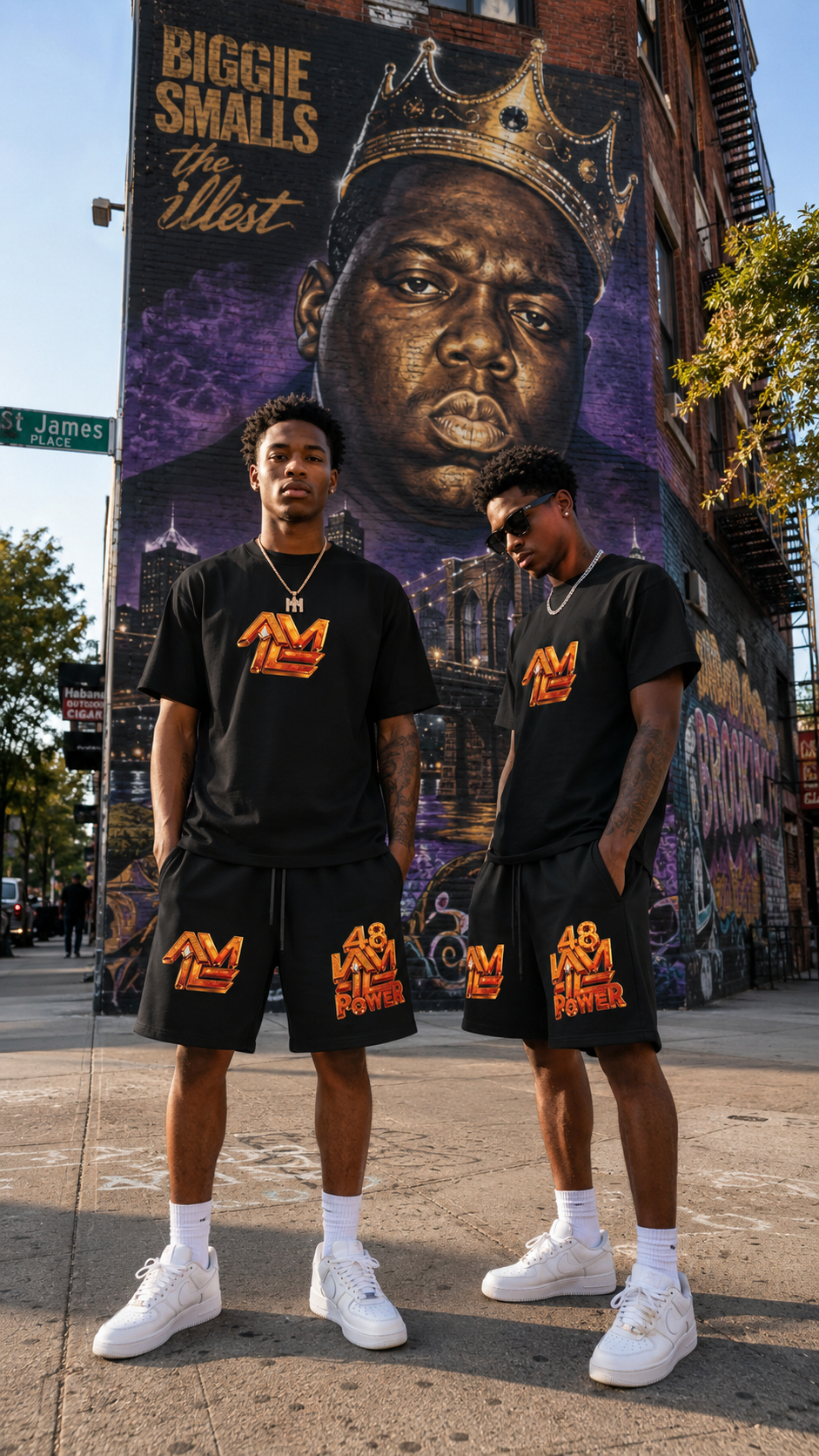 48 LAWS OF POWER | ESSENTIAL 500 GSM HEAVYWEIGHT FLEECE SHORTS