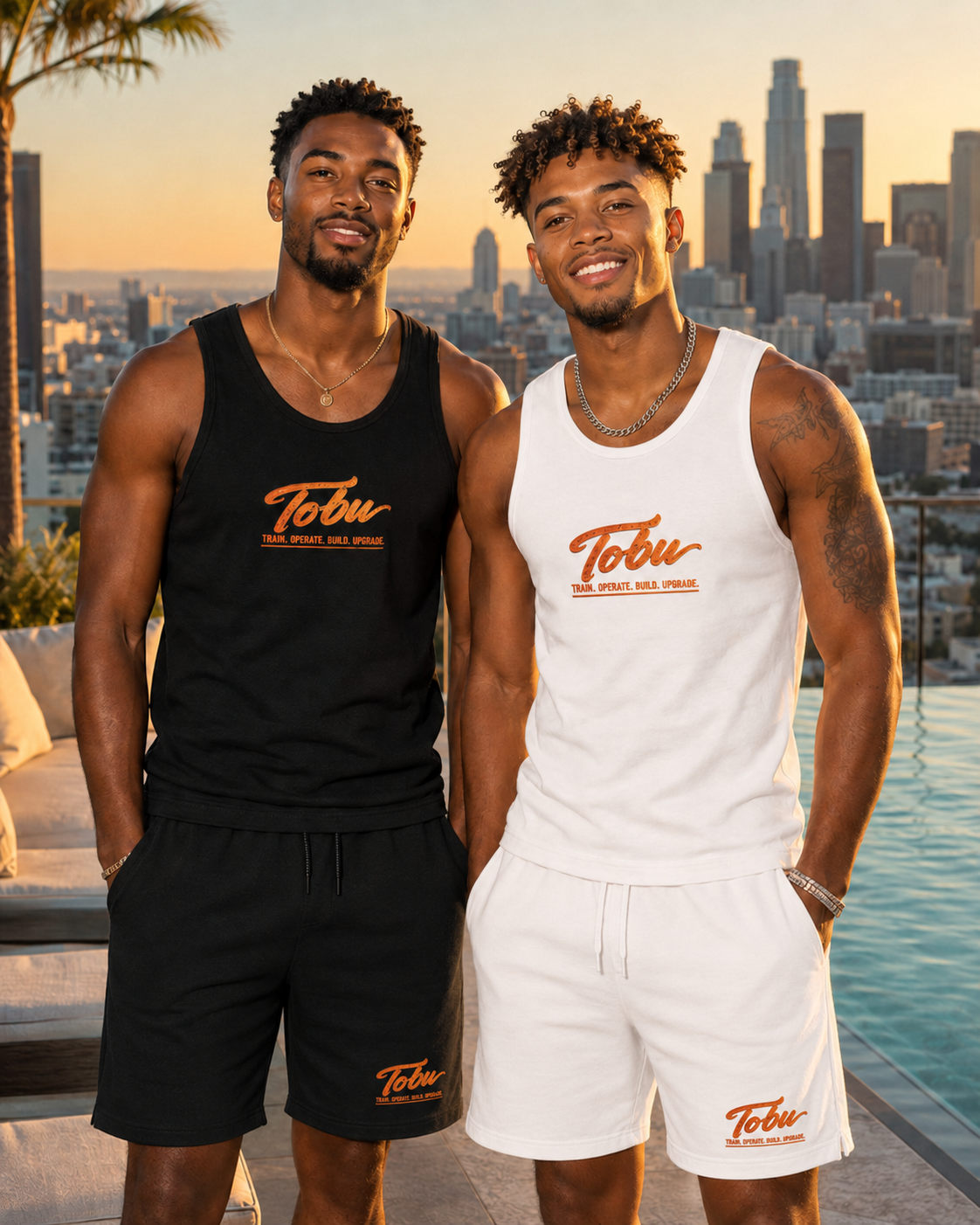 TOBU Everyday Hustle Heavyweight Ribbed Tank Top