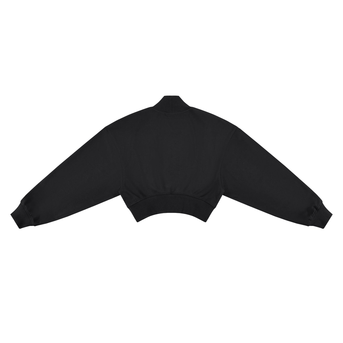 ADDICTED 2 RESULTS 280 GSM WOMEN’S CROPPED MOCK NECK SWEATSHIRT | PREMIUM OVERSIZED LIFESTYLE WEAR