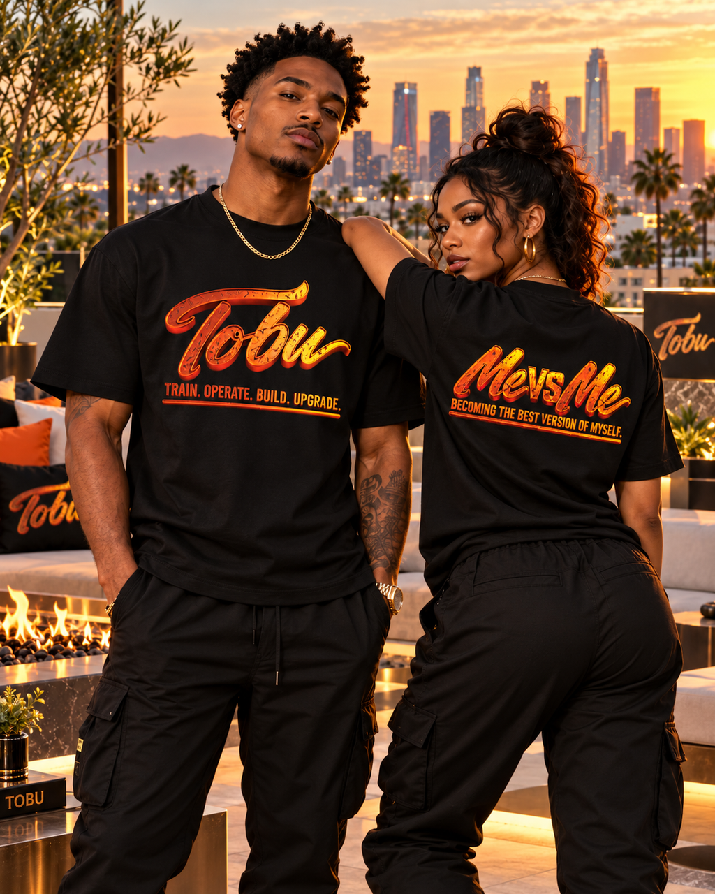 TOBU ME VS ME UNISEX QUICK-DRY T-SHIRT | 150 GSM PREMIUM PERFORMANCE TEE