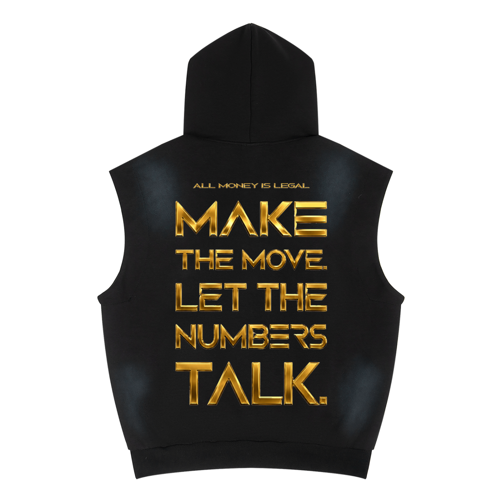 OWNERSHIP IS THE CULTURE 370 GSM VINTAGE WASH SLEEVELESS HOODIE