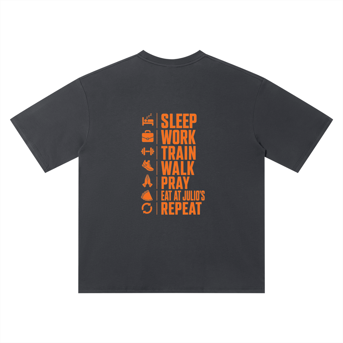 JULIO’S PEOPLES CHAMP 150 GSM QUICK-DRY T-SHIRT | UNISEX LIFESTYLE TEE