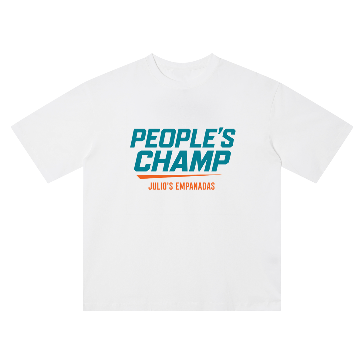 JULIO’S PEOPLES CHAMP 150 GSM QUICK-DRY T-SHIRT | UNISEX LIFESTYLE TEE
