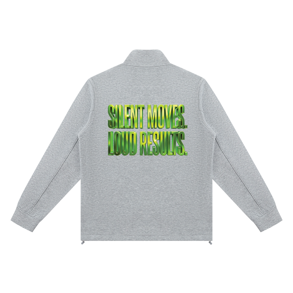 TOBU No Excuses Unisex Stand Collar Jacket